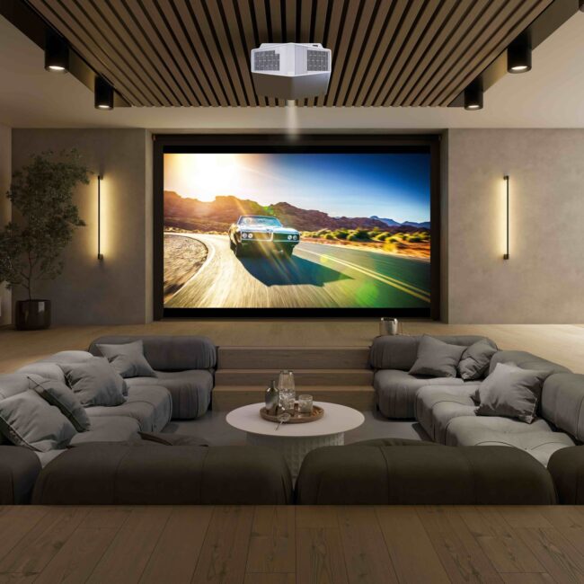 Ambiance Sony TVs Smart Home Theater Design Ogden UT
