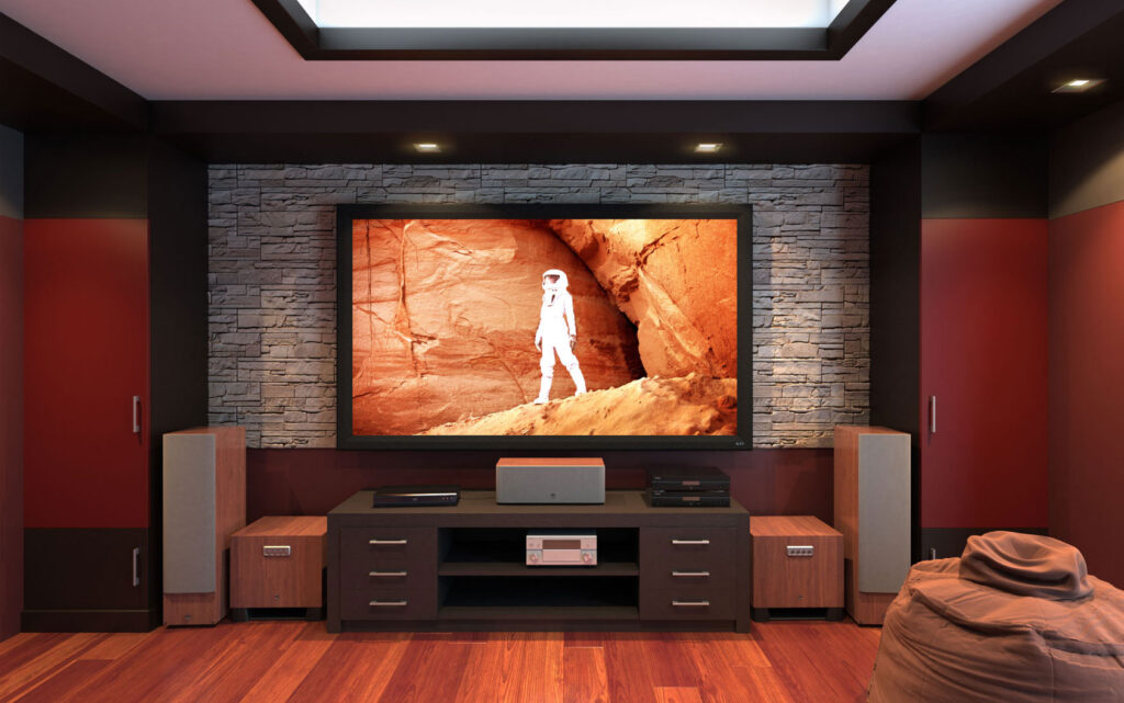 Screens Ogden UT Ambiance home theater