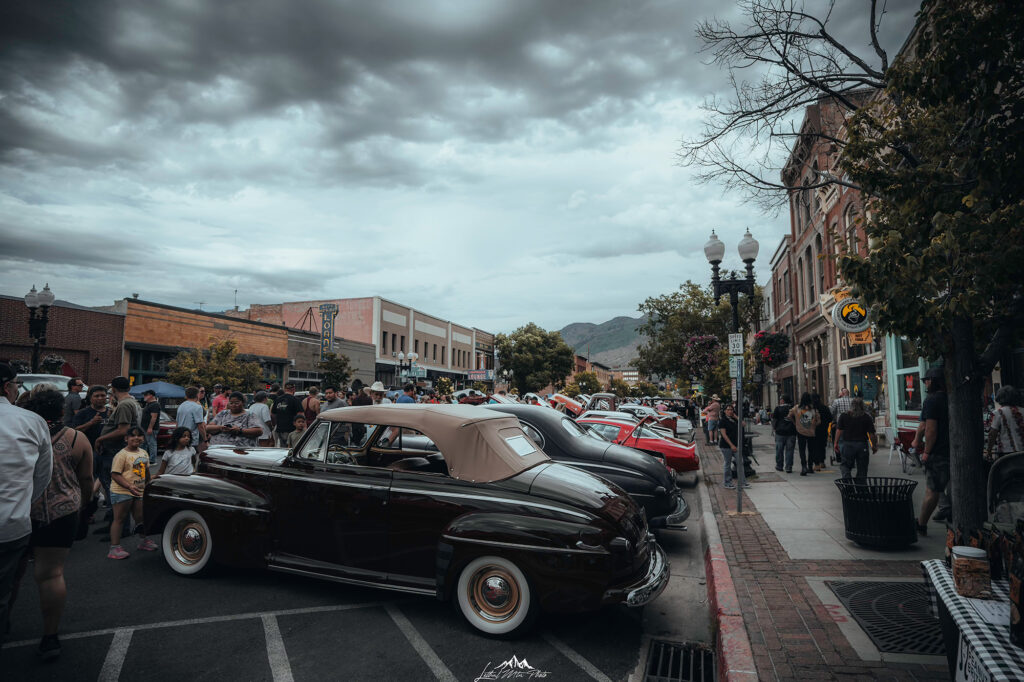 A Memorable Evening at Ogden's First Friday Art Stroll and Historic 25th Street Car Show