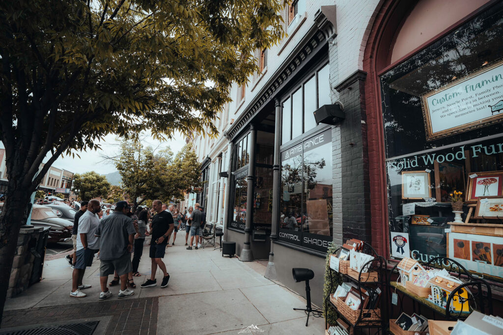 A Memorable Evening at Ogden's First Friday Art Stroll and Historic 25th Street Car Show